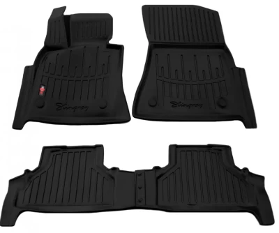 Polyurethane floor mats for BMW X5 E70 2006-2013/BMW X6 E71 2008-2014, with raised edges, 4 pcs, Stingray, 5027034 Polyurethane floor mats for BMW X5 E70 2006-2013/BMW X6 E71 2008-2014, with raised edges, 4 pcs, Stingray, 5027034