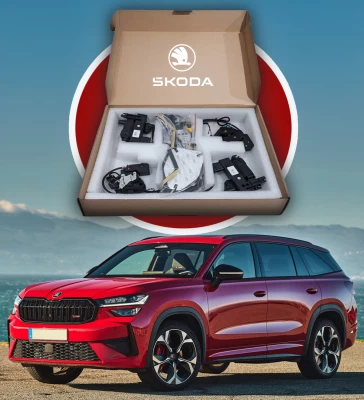 Zestaw domykania drzwi do Skoda Kodiaq 2 2024–2026, 4 szt.