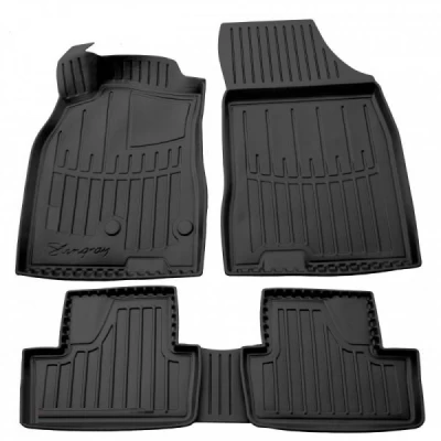 Dywaniki poliuretanowe do Renault Megane 3 2008-2015 HB, z podwyższonymi rantami, 5 szt., Stingray, 5018285