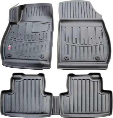 Dywaniki poliuretanowe do Opel Zafira Tourer C 2011-2019, z podwyższonymi rantami, 5 szt., Stingray, 5015135
