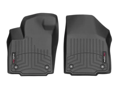 Dywaniki do Volkswagen Atlas 2018-, z mocowaniem z bok pasażer, przednie, czarne, Weathertech 4410841