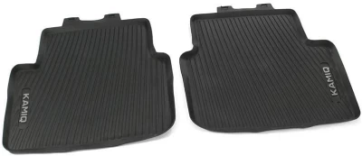 Original floor mats for Skoda Kamiq 2019-, rear, 2 pcs, VAG, 658061512