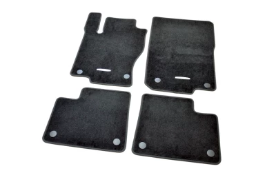 Oryginalne dywaniki do Mercedes-Benz ML-Class/GLE-Class W166(/C292/GL/GLS X166), czarne, tekstylny, 4 szt., A1666804102689F87