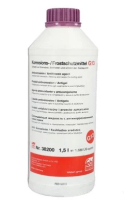 Skoncentrowany Płyn niezamarzający Febi G13 ANTIFREEZE, fioletowy, 1,5 L FEBI 38200 Skoncentrowany Płyn niezamarzający Febi G13 ANTIFREEZE, fioletowy, 1,5 L FEBI 38200