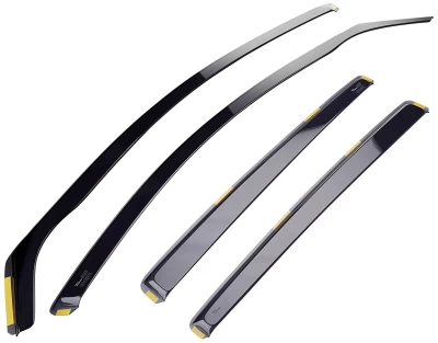 Owiewki szyb montowane w uszczelce do Toyota Rav4 2013-5D 4 szt. 29632 Heko