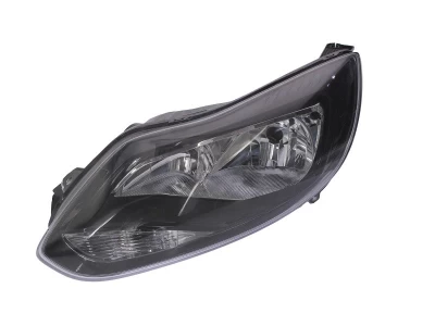Reflektor przedni lewy Ford Focus 3 2012-2014, czarna ramka, Depo, 431-11A4LMLDEM2