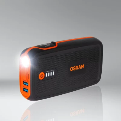 Ładowarka akumulatora i Urządzenie rozruchowe (12V, 13000mAh) wbudowany latarka Osram OBSL300