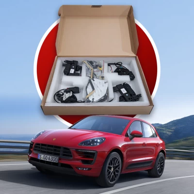 Zestaw domykania drzwi do Porsche Macan 2014–2026, 4 szt.