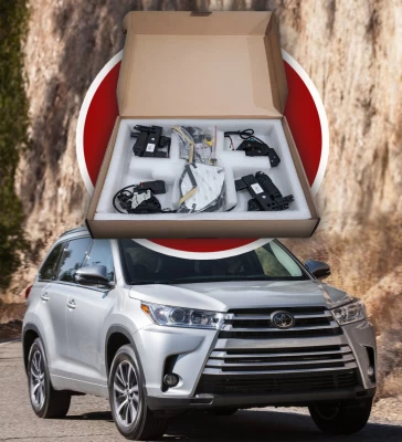 Zestaw domykania drzwi do Toyota Highlander 2014–2019