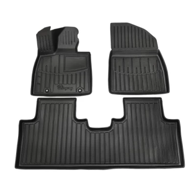 Polyurethane floor mats for BYD Sea Lion 06 2025- with raised edges, 3 pcs Stingray 5068123