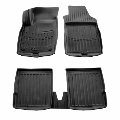 Polyurethane floor mats for Fiat Panda 2 169 2003-2012 with raised edges, 5 pcs Stingray 5006085