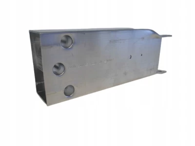 Prawy wspornik wzmocnienia przedniego zderzaka Mercedes-Benz CLA-Class C117/GLA-Class X156 2013-2019, aluminium, AVTM, A2466200395, 184650942