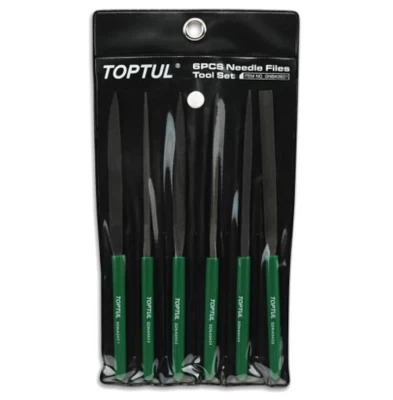 Zestaw pilników igiełkowych L160 mm 6 szt. TOPTUL GNBA0601 Zestaw pilników igiełkowych L160 mm 6 szt. TOPTUL GNBA0601