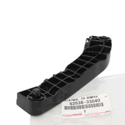 Original left front bumper mounting bracket Toyota Camry V40 2006-2011, side, 5253633040