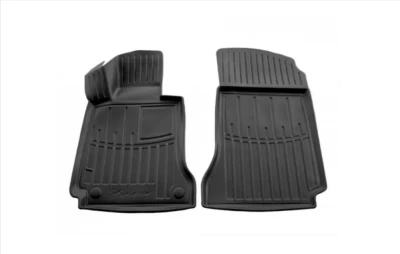 Polyurethane floor mats for Mercedes-Benz C-Class W204 2007-2015, with raised edges, 2 pcs, Stingray, 5012152 Polyurethane floor mats for Mercedes-Benz C-Class W204 2007-2015, with raised edges, 2 pcs, Stingray, 5012152