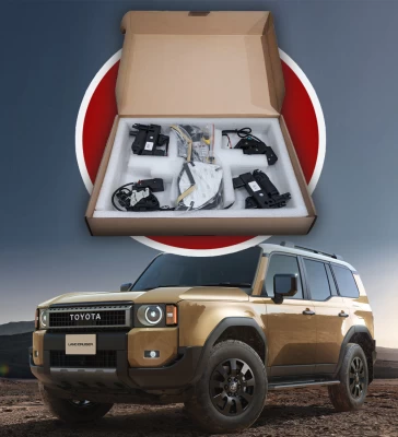 Zestaw domykania drzwi do Toyota Land Cruiser Prado 250 2023+