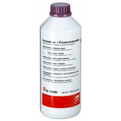 Skoncentrowany Płyn niezamarzający G12+ ANTIFREEZE, fioletowy, 1,5 L FEBI 19400 Skoncentrowany Płyn niezamarzający G12+ ANTIFREEZE, fioletowy, 1,5 L FEBI 19400