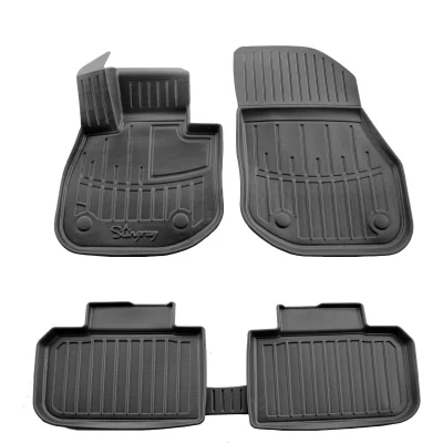 Polyurethane floor mats for BMW iX1 2022- with raised edges, 5 pcs Stingray 5027195 Polyurethane floor mats for BMW iX1 2022- with raised edges, 5 pcs Stingray 5027195
