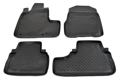 Polyurethane floor mats for Honda CR-V RE5 2006-2012, Norplast, NPL-Po-30-11