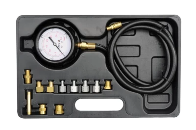 Tester ciśnienia oleju z adapterami (12 szt., manometr 0-35bar) Yato YT-73030 Tester ciśnienia oleju z adapterami (12 szt., manometr 0-35bar) Yato YT-73030
