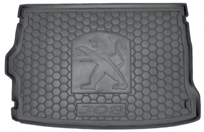 Boot mat for Peugeot 308 HB 2014-, 211470 Avto-Gumm Boot mat for Peugeot 308 HB 2014-, 211470 Avto-Gumm