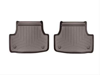 Dywaniki do Volkswagen Golf 7/Audi A3 2013-, z podwyższonymi rantami, tylne, kakaowe, Weathertech 474962