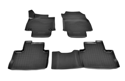 Dywaniki poliuretanowe do Toyota Rav4 2019-, manualna skrzynia biegów, Norplast, NPA11-C88-711