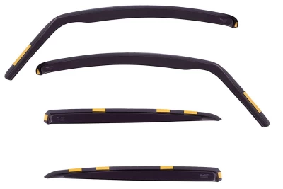 Owiewki szyb montowane w uszczelce do Peugeot 207 5D HB 2006- 4 szt. 26128 Heko