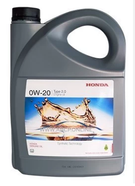 Olej silnikowy Honda 0W20 Type 2.0 Europa, 4 L Honda 08232P99K4LHE