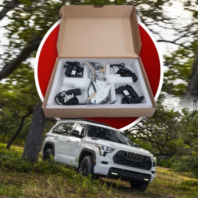 Zestaw domykania drzwi do Toyota Sequoia 2024+, 4 szt.