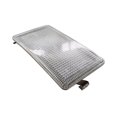 Odblask zderzaka przedni lewy Volkswagen Golf 3/Vento 1991-1997, mały, biały, AVTM, 189522Z5E