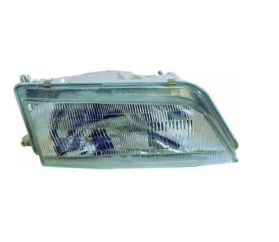 Reflektor przedni Nissan Maxima (A32) 1995-2000 prawy, regulacja ręczna, szkło klosz, rowkowany (H4/W5W) Depo 215-1165R-LD-N