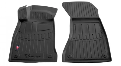 Polyurethane floor mats for Audi A4 B9 2015-, with raised edges, 2 pcs, Stingray, 5030072 Polyurethane floor mats for Audi A4 B9 2015-, with raised edges, 2 pcs, Stingray, 5030072