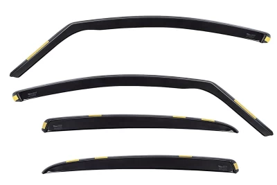 Owiewki szyb montowane w uszczelce do Peugeot 407 5D Sedan 2004- 4 szt. 26138 Heko