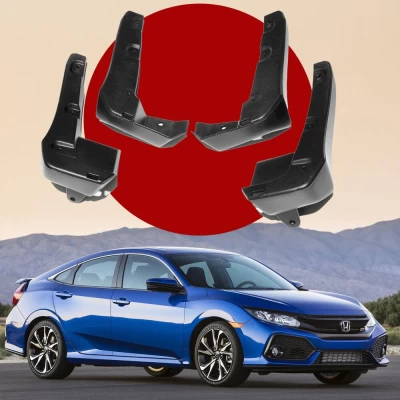 Chlapacze do Honda Civic Sedan od 2016 EU/USA HAVOC pełny zestaw