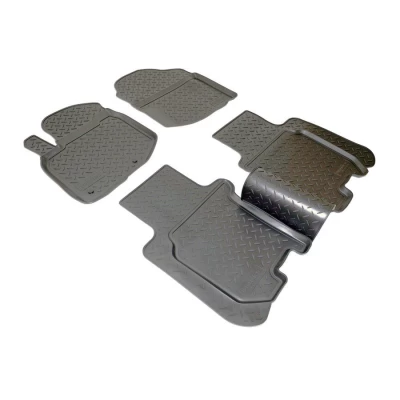 Polyurethane floor mats for Honda Jazz GG 2009-, Norplast, NPL-Po-30-31