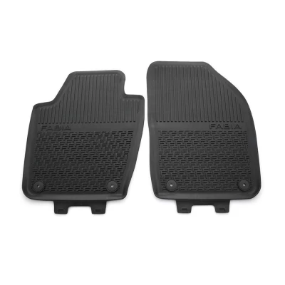 Original floor mats for Skoda Fabia 2015-, front, 2 pcs, VAG, 6V1061551