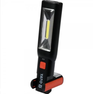 Akumulatorowa lampa robocza LED (2 magnesy, 2 haki, 3 h pracy, wymiary 280X55X34 mm) Yato YT-08504