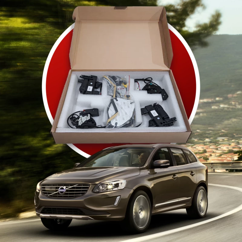 Zestaw domykania drzwi do Volvo XC 60 2008–2018, 4 szt.