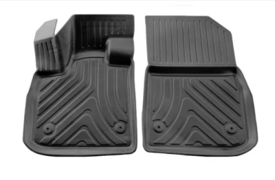 Polyurethane floor mats for Fisker Ocean 2022-, with raised edges, 2 pcs, Stingray, 5076012