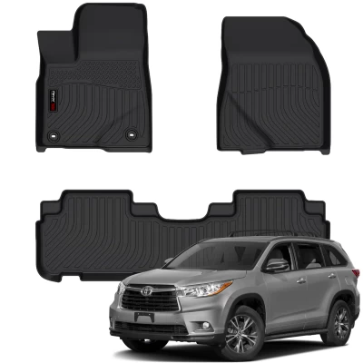 Dywaniki całoroczne do Toyota Highlander wariant dostawcy „2 ROW” 2014–2019 HAVOC™ Maximum Coverage
