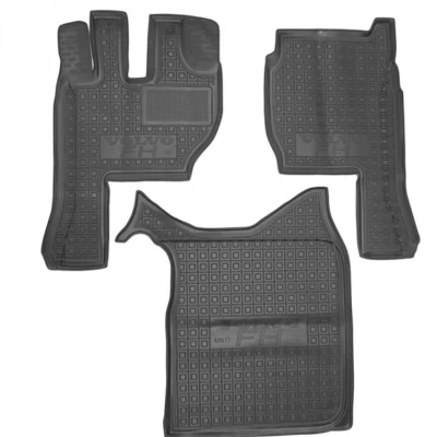 Floor mats for Volvo FH 2002-2012, manual transmission, 5 pcs, Avto-Gumm, 11930 Floor mats for Volvo FH 2002-2012, manual transmission, 5 pcs, Avto-Gumm, 11930