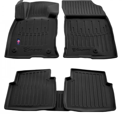 Polyurethane floor mats for Ford Kuga 3 2019-, with raised edges, 5 pcs, Stingray, 5007075
