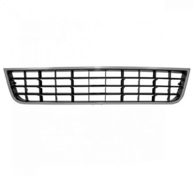 Kratka zderzaka Audi A6 2001-2005, środkowa, z chromowaną listwą, AVTM, 4B0807683, 0014 227 Kratka zderzaka Audi A6 2001-2005, środkowa, z chromowaną listwą, AVTM, 4B0807683, 0014 227