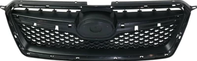 Atrapa chłodnicy Subaru Crosstrek 2015-2017, czarna bez listwy, AVTM, 186726993