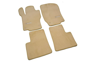Carpet floor mats for Mercedes-Benz ML-Class/GL-Class/GLE-Class W166 2011-, Premium, beige, AVTM BGLX1354