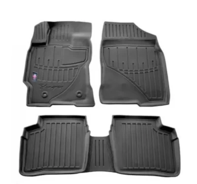 Dywaniki poliuretanowe do Renault Duster 2010-2018, 2WD, z podwyższonymi rantami, 5 szt., Stingray, 5018275