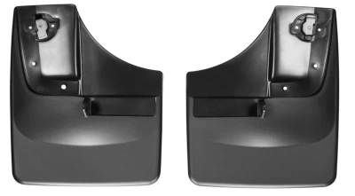 Chlapacze do Ford F150 2015-2021 przednie, bez Poszerzenia nadkoli, czarne, 2 szt. Weathertech 110050
