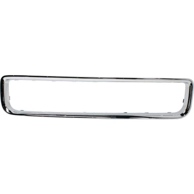 Kratka zderzaka Volkswagen Touareg 2007-2009, środkowa, chromowana ramka, AVTM, 7L6807243B2ZZ, 7410 993