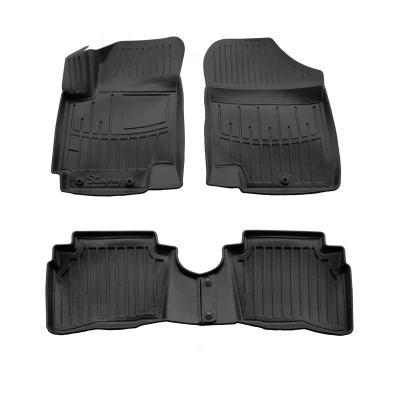 Polyurethane floor mats for Hyundai i20 PB 2008-2014 with raised edges, 4 pcs Stingray 5009434